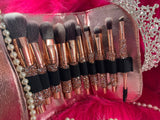 10pc Bling brush set